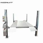 Hydraulisk parkeringslift med fire stolper